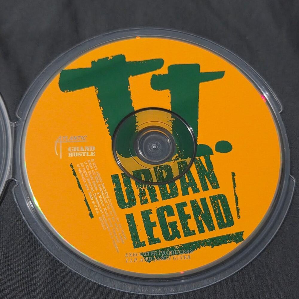 Vtg 2004 T.I. URBAN LEGEND CD RAP HIP HOP